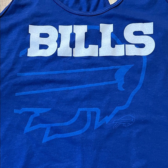 Women’s Buffalo Bills Blue Tank Top Majestic Size XL - Picture 3 of 5